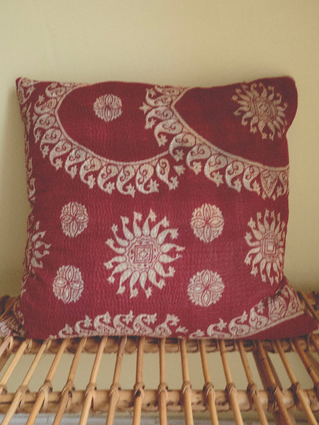 Indisk kantha pude M  - 705