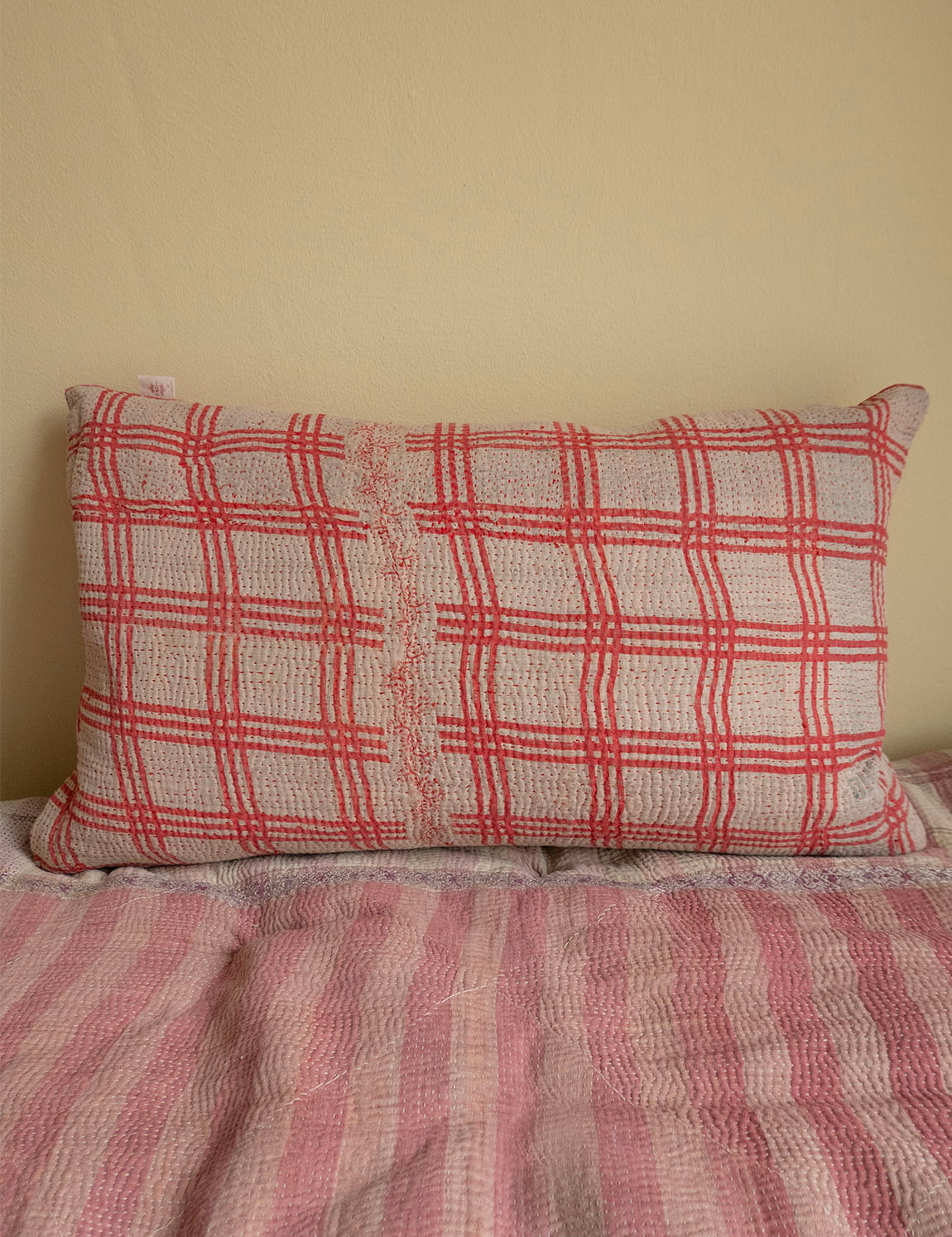 Indisk kantha pude S - 707