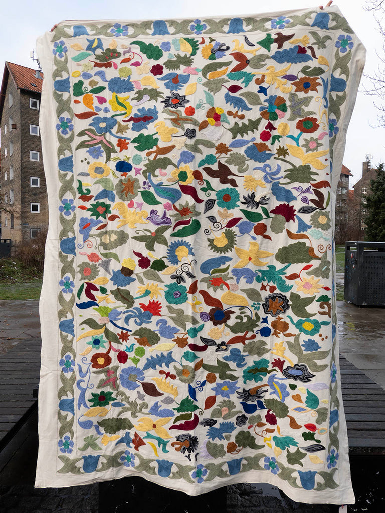 Indisk suzani sengetæppe 71