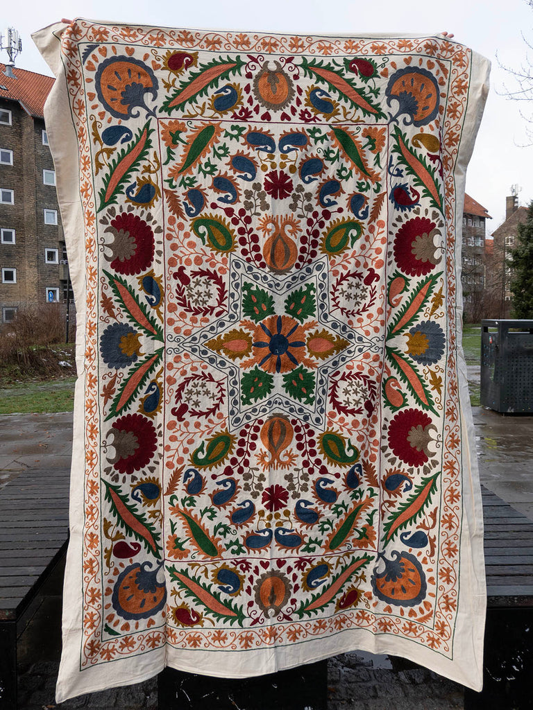 Indisk suzani sengetæppe 72