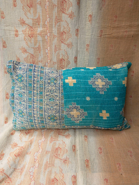 Indisk kantha pude S - 738