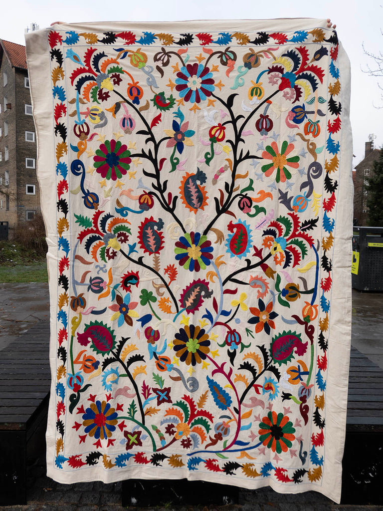 Indisk suzani sengetæppe 73