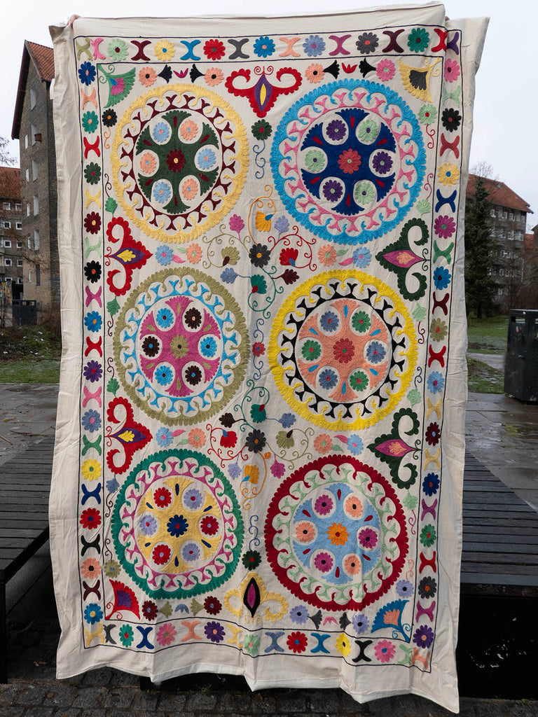 Indisk suzani sengetæppe 74