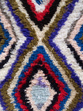 Azilal rug from Morocco detail