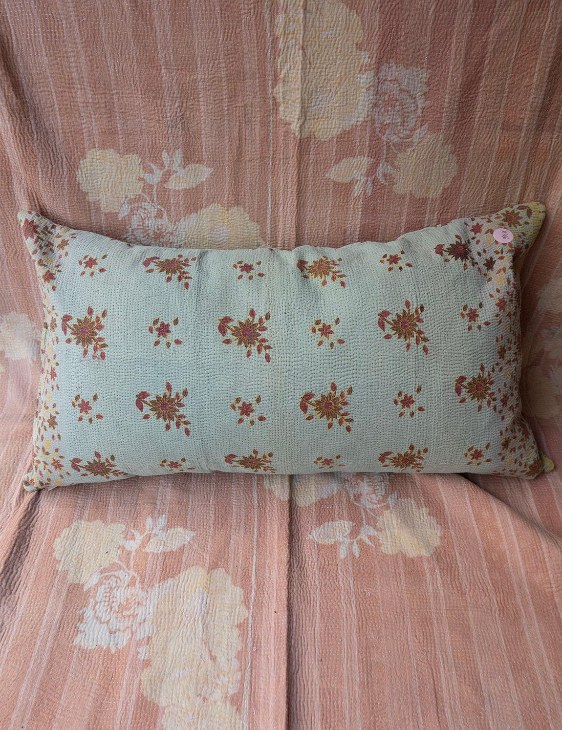 Indian kantha cushion XL - 766