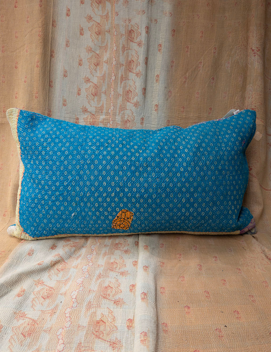 Indian kantha cushion XL - 770