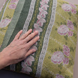 Indian kantha cushion M  - 782