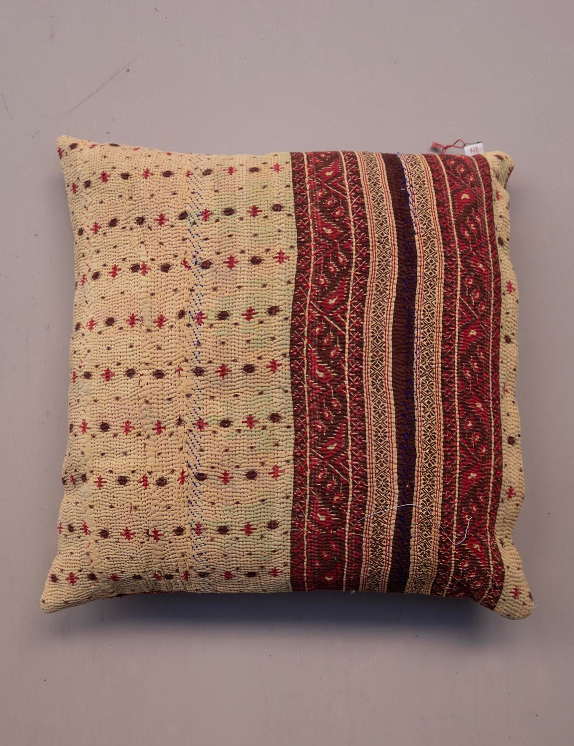 Indian kantha cushion M  - 786