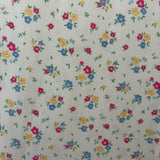 Summer Skirt - 110 Hvid m Blomster