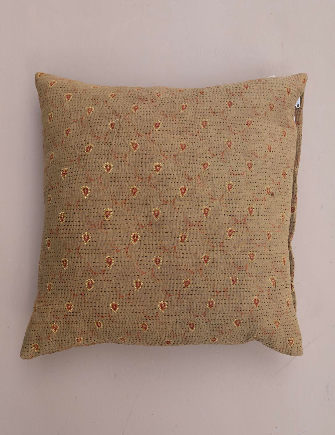 Indian kantha cushion M  - 795