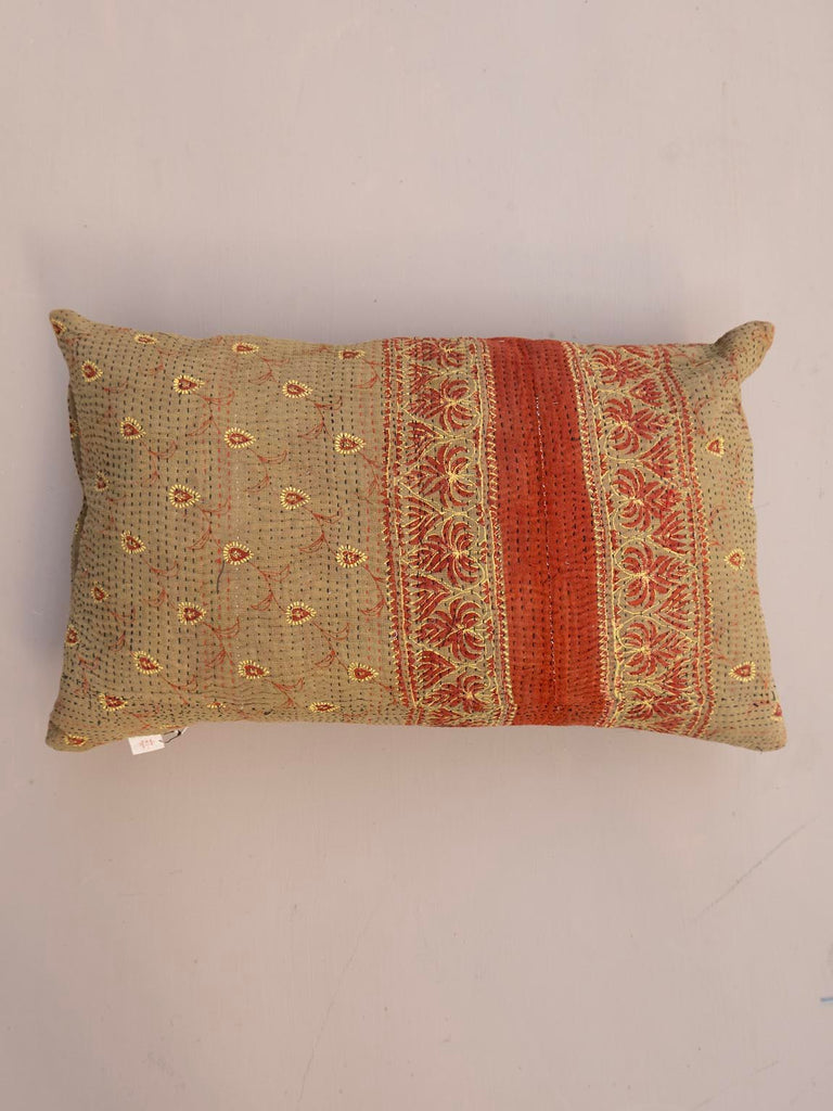Indisk kantha pude S - 796