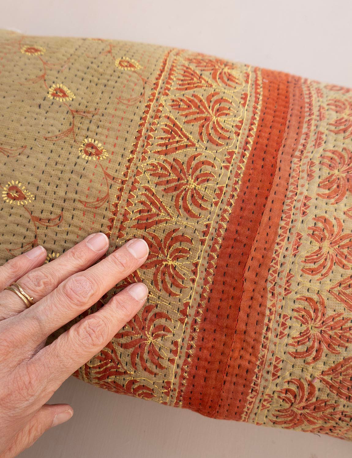 Indisk kantha pude S - 796