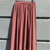 Summer Skirt - 105 Brown with Dots