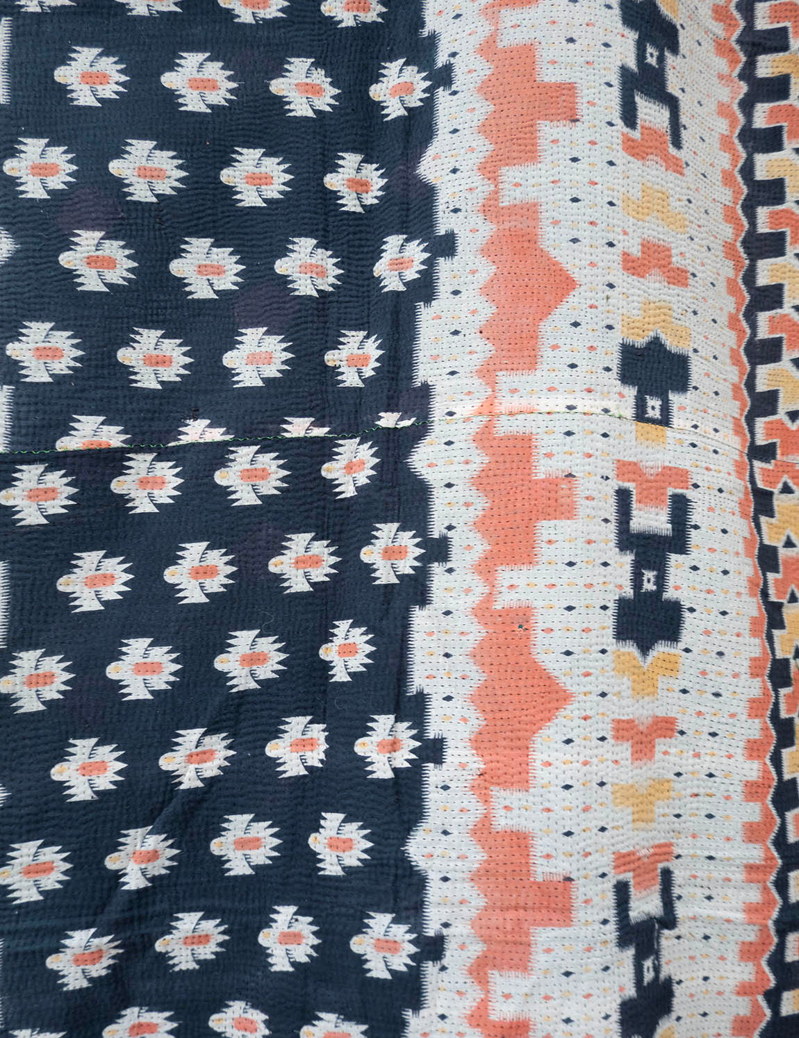 Indian Kantha Bedspread - 800