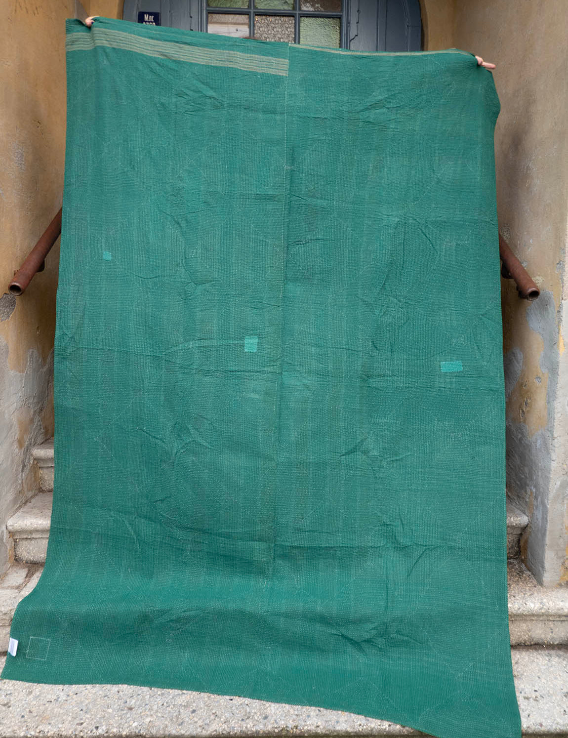 Indian Kantha Bedspread - 806