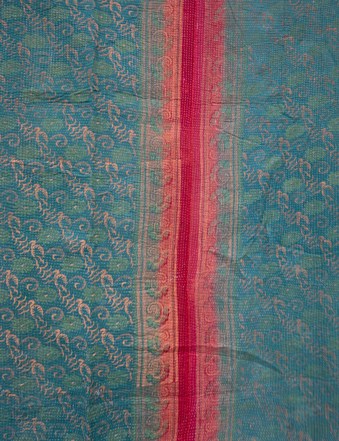Indian Kantha Bedspread - 806