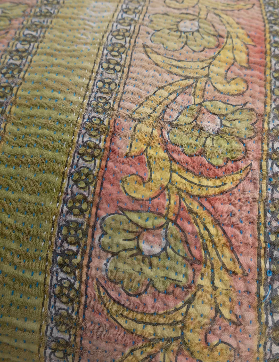 Indisk kantha pude M  - 811