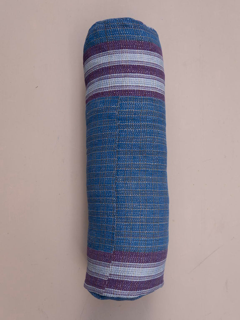 Indisk kantha pude Cylinder - 814
