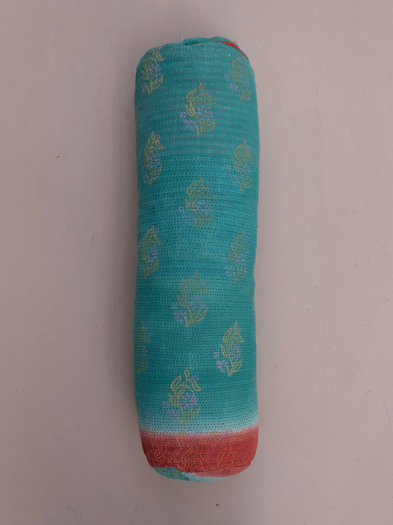Indisk kantha pude Cylinder - 817