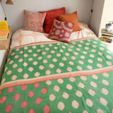Indian kantha bedspread - 817
