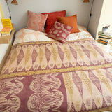 Indian kantha bedspread - 817