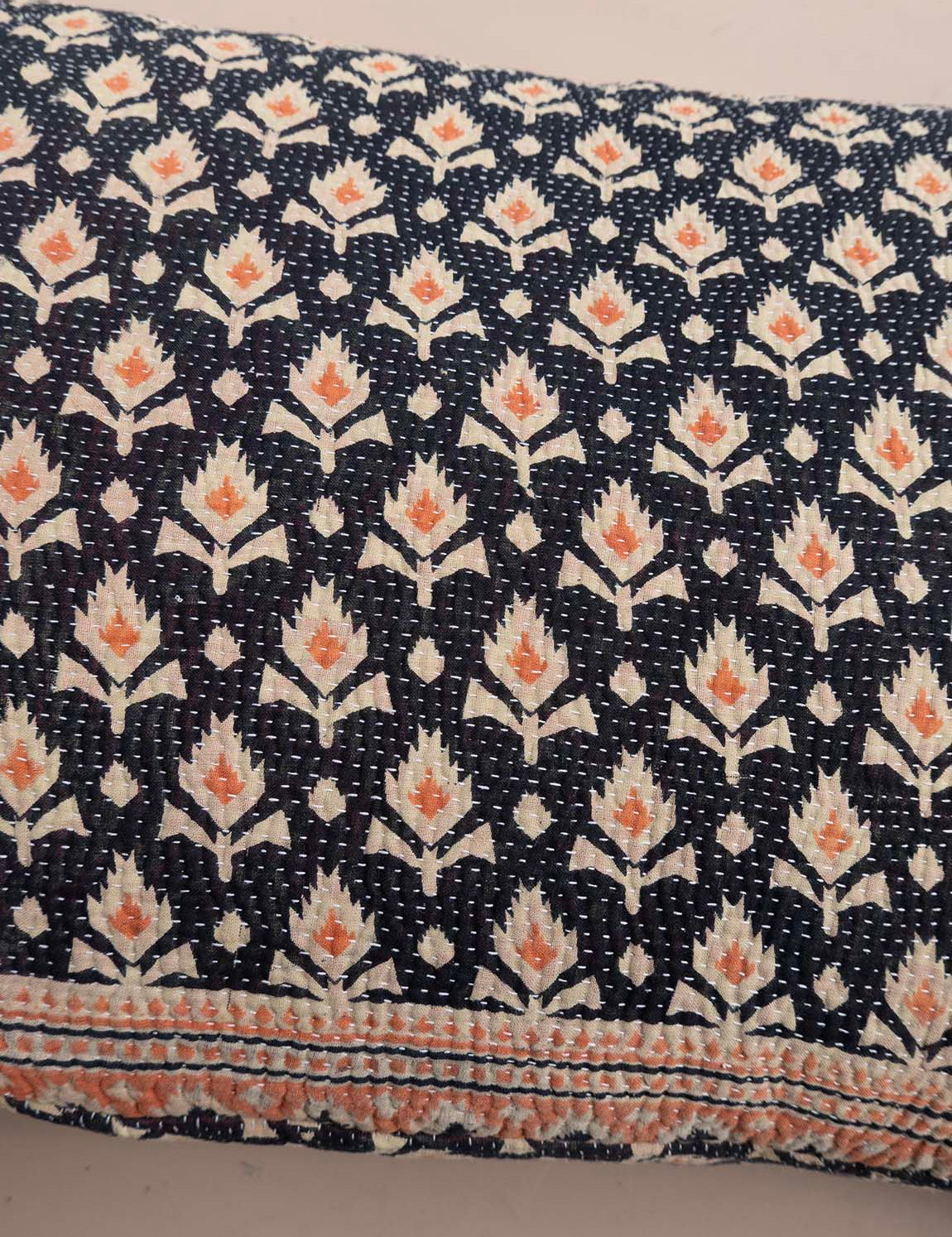 Indisk kantha pude XL - 825