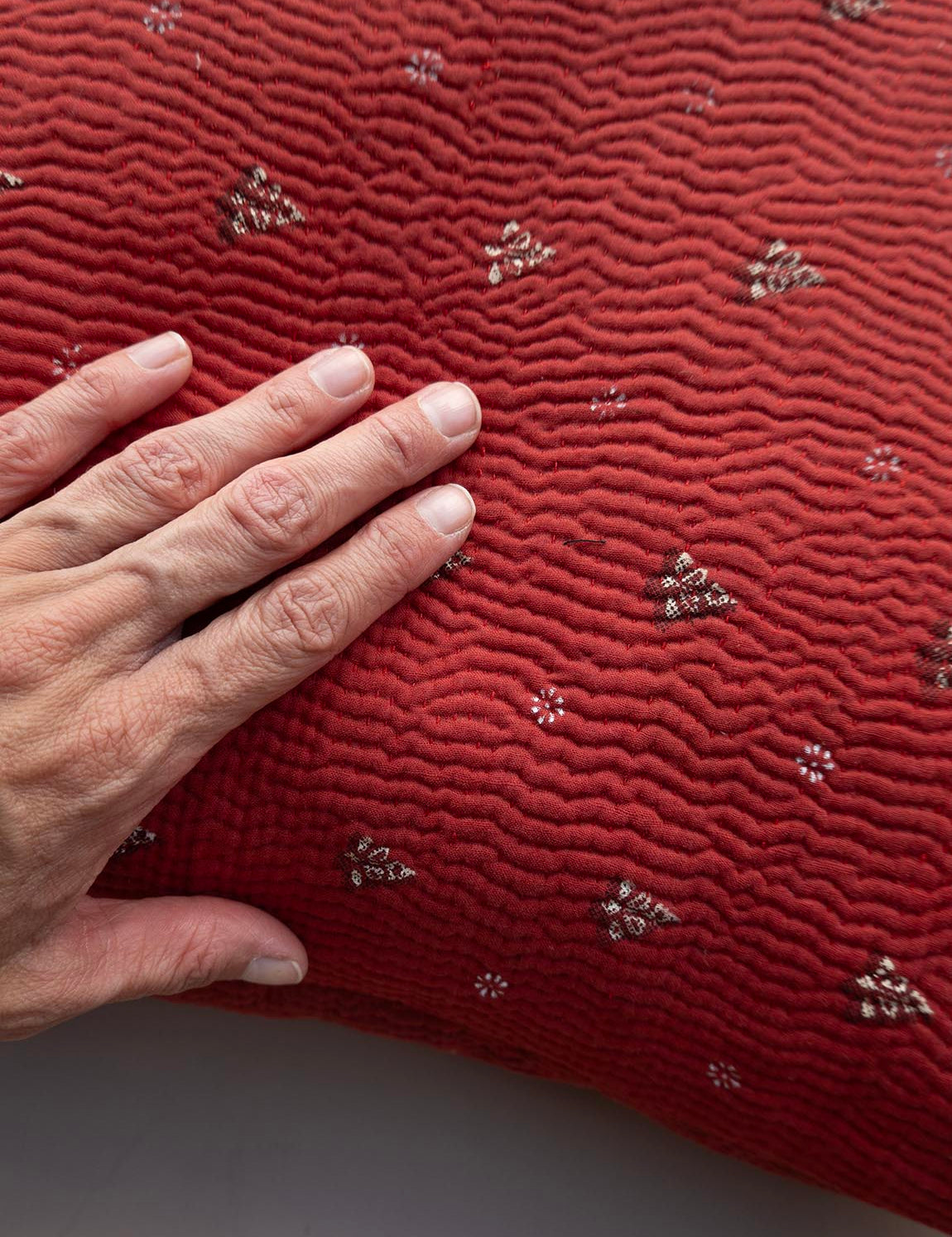 Indisk kantha pude L - 827
