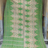 Indian kantha bedspread - 828