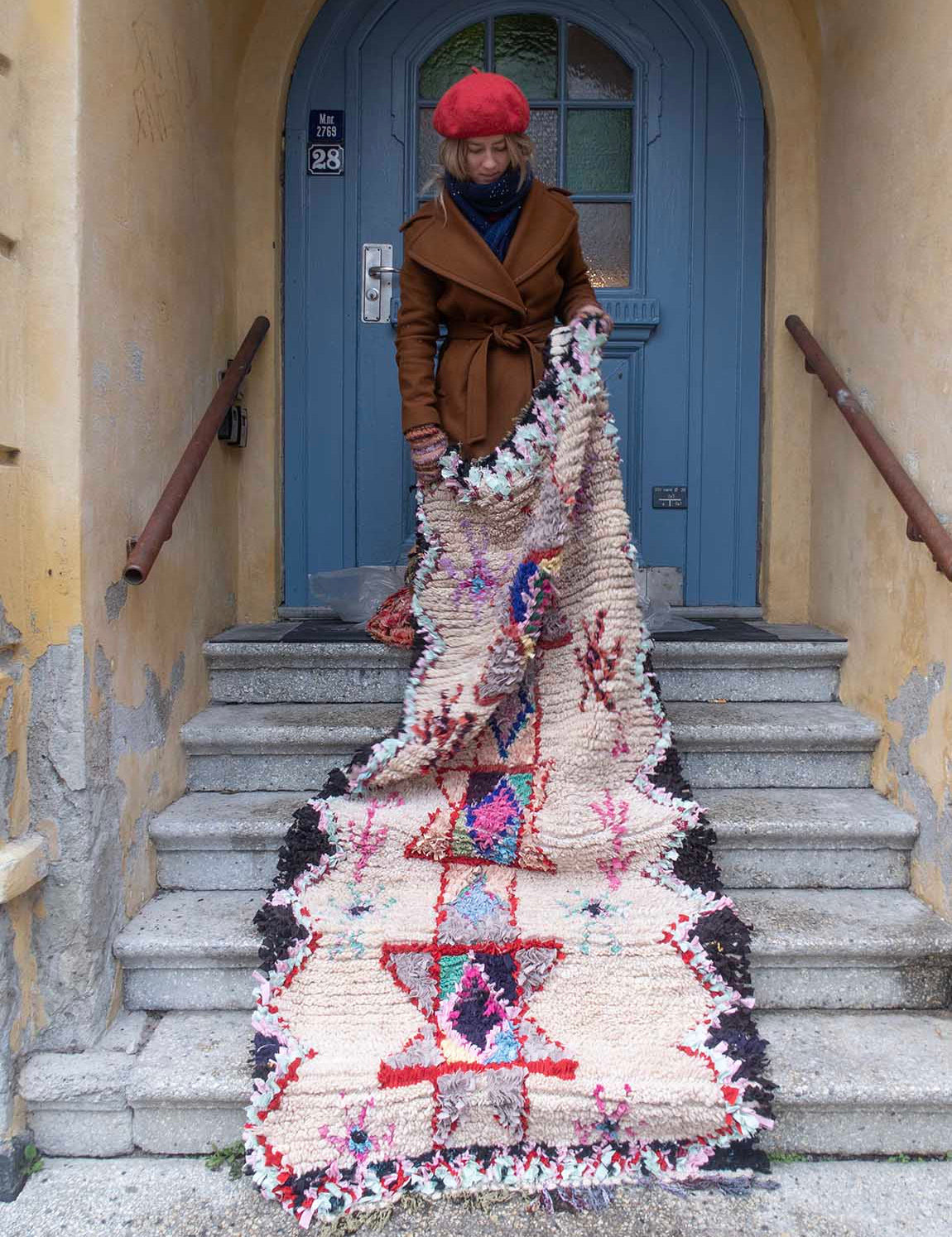 Moroccan Vintage Rug - Azilal 828
