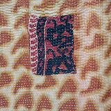 Indian kantha bedspread - 828