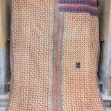 Indian kantha bedspread - 828