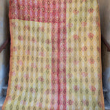Indian kantha bedspread - 833