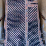 Indian kantha bedspread - 834