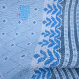 Indian kantha bedspread - 835