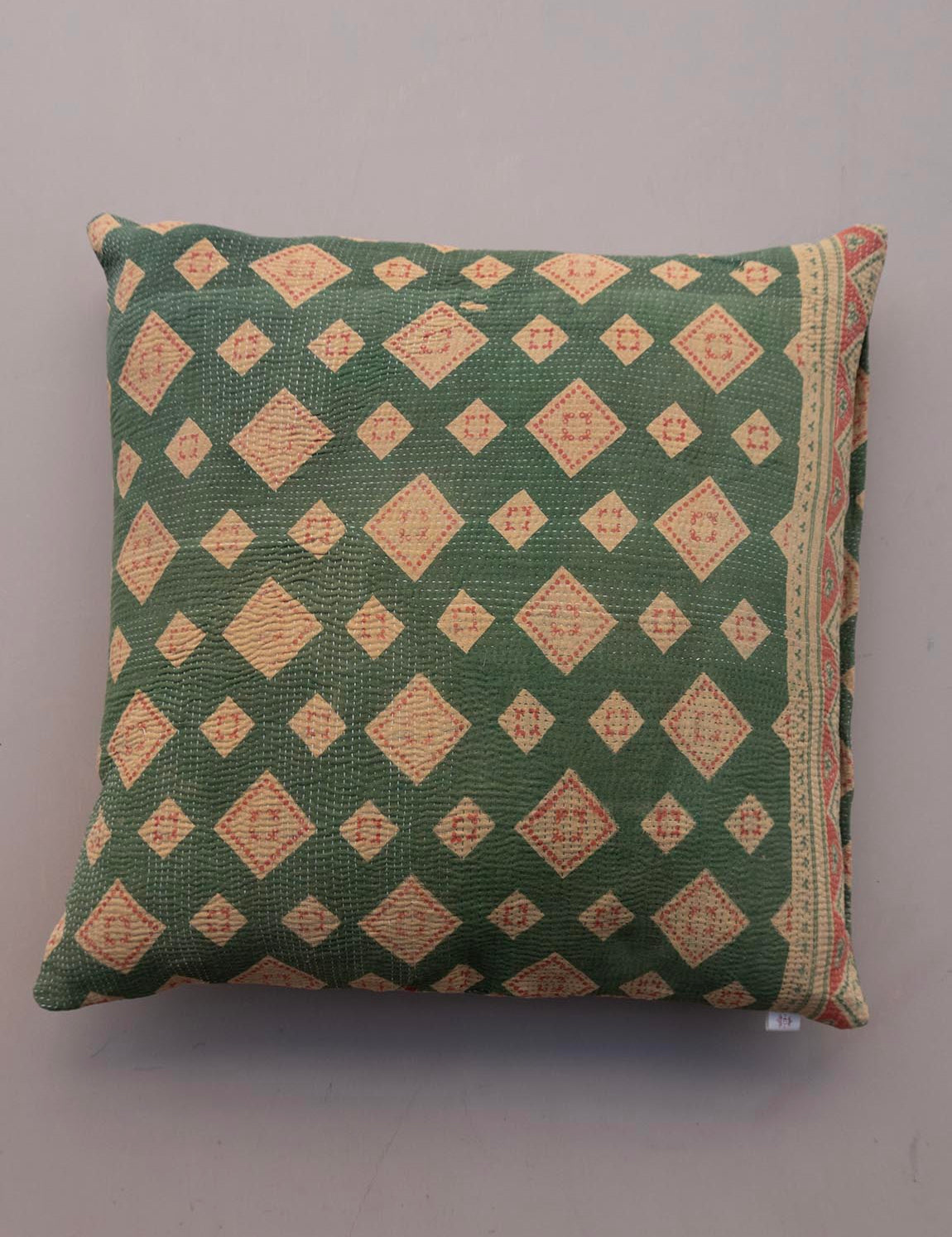 Indisk kantha pude M  - 836