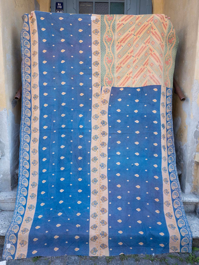 Indisk kantha sengetæppe - 836