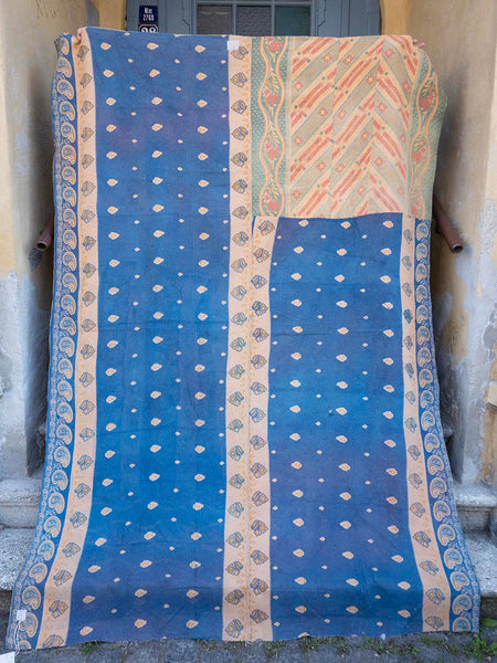 Indisk kantha sengetæppe - 836