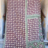 Indian kantha bedspread - 837