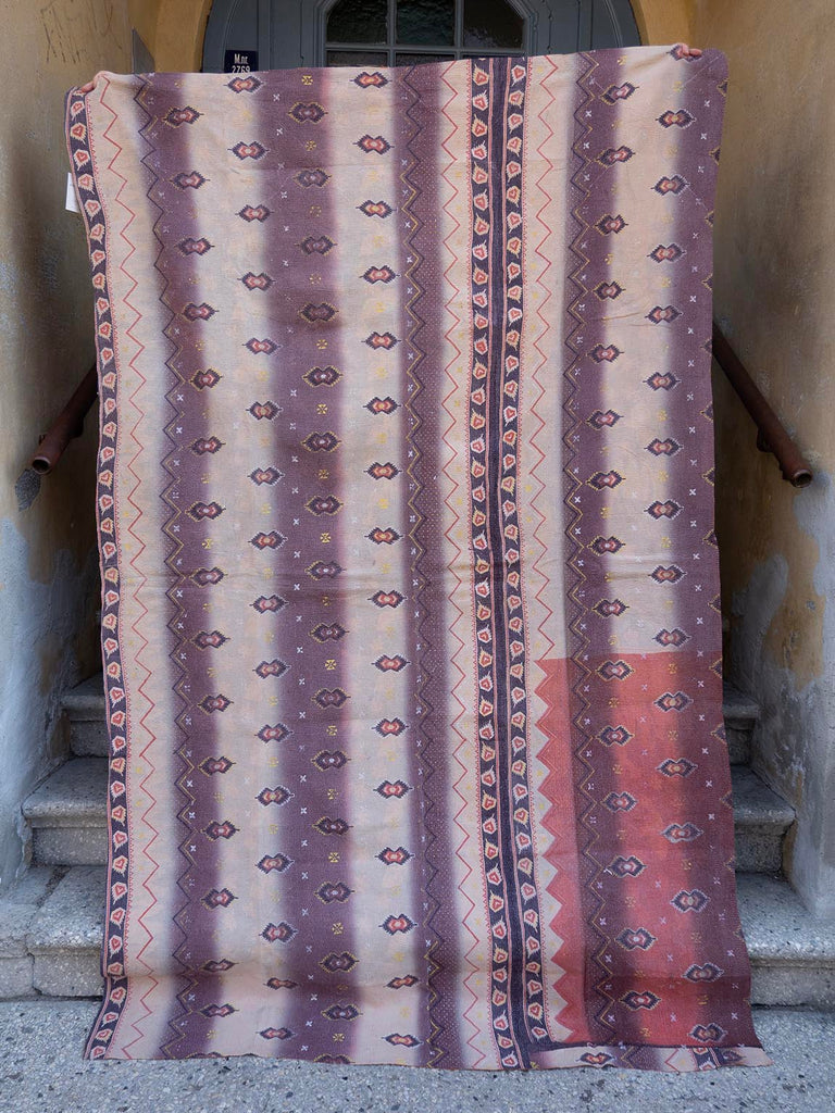 Indisk kantha sengetæppe - 839