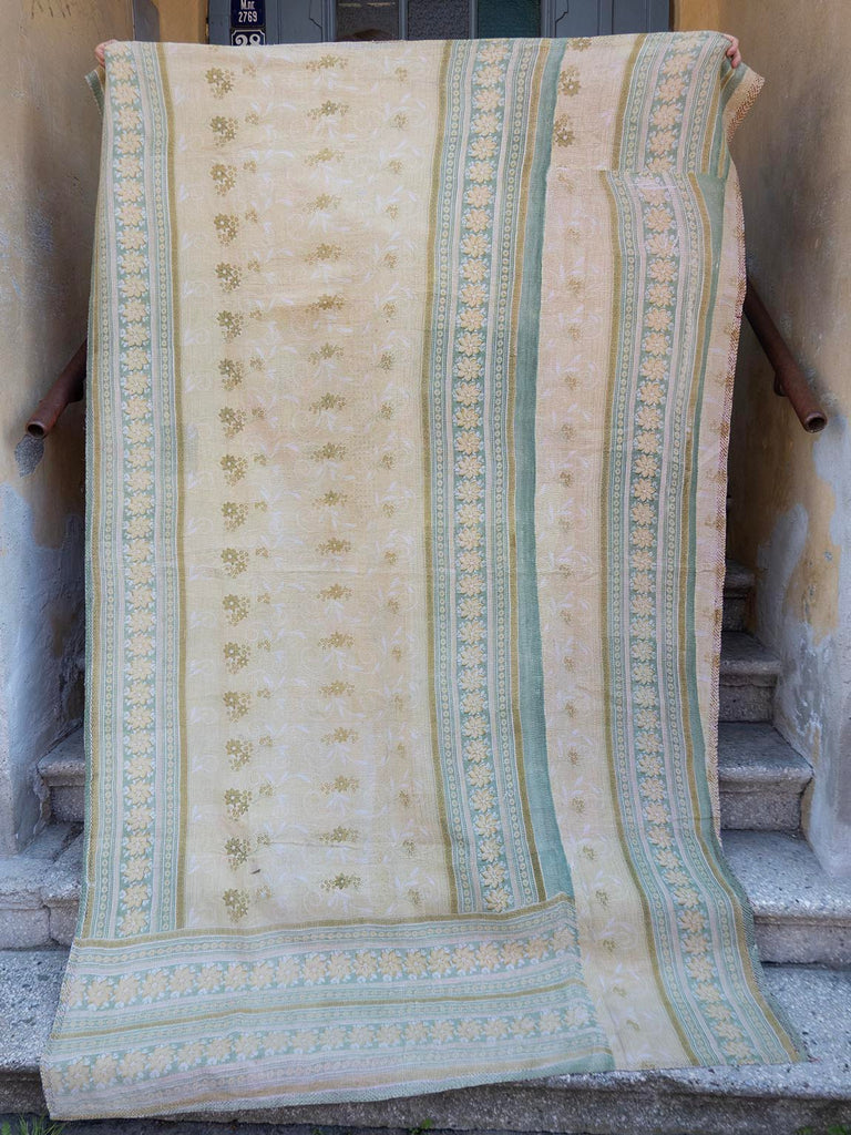 Indisk kantha sengetæppe - 842