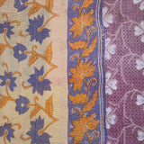 Indian kantha bedspread - 844