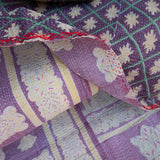Indian kantha bedspread - 845