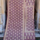 Indian kantha bedspread - 845