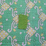 Indian kantha bedspread - 846