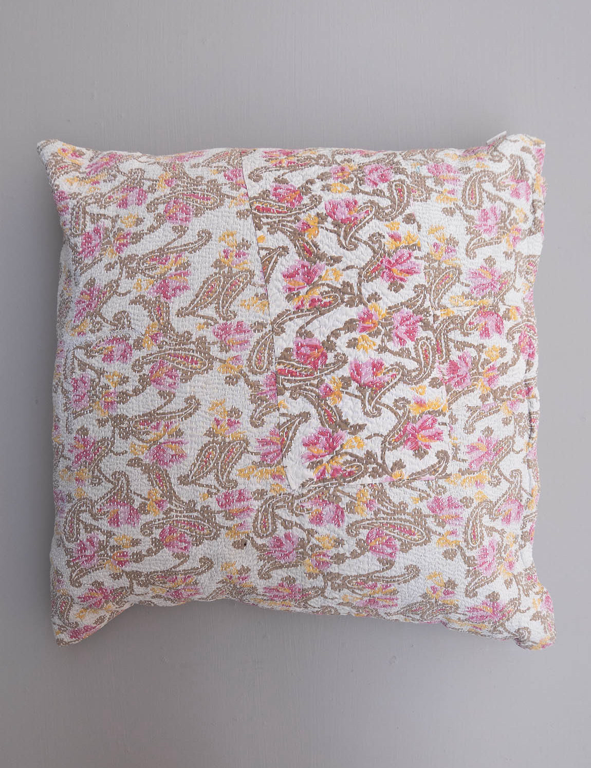 Indian kantha cushion M - 848