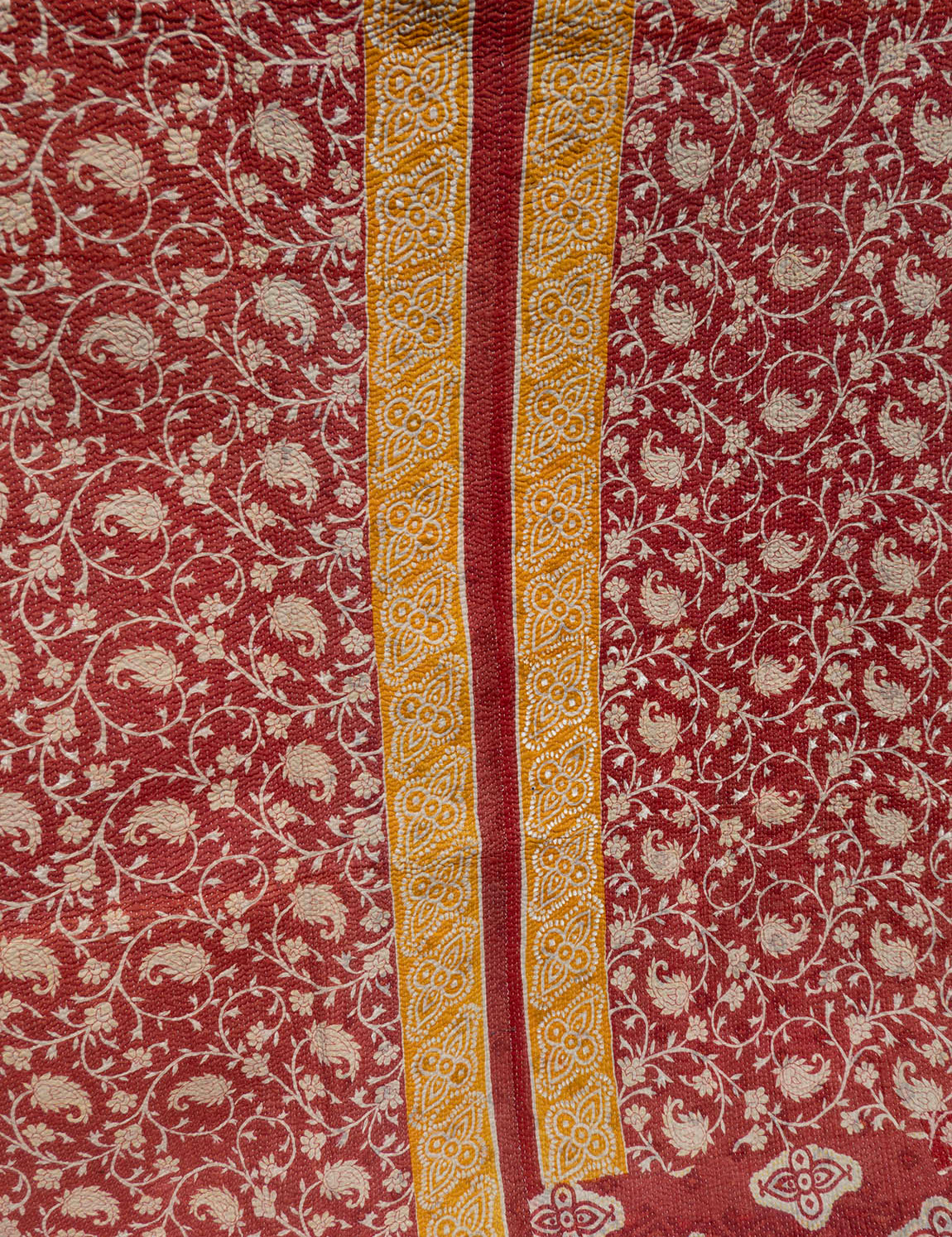 Indisk kantha sengetæppe - 850