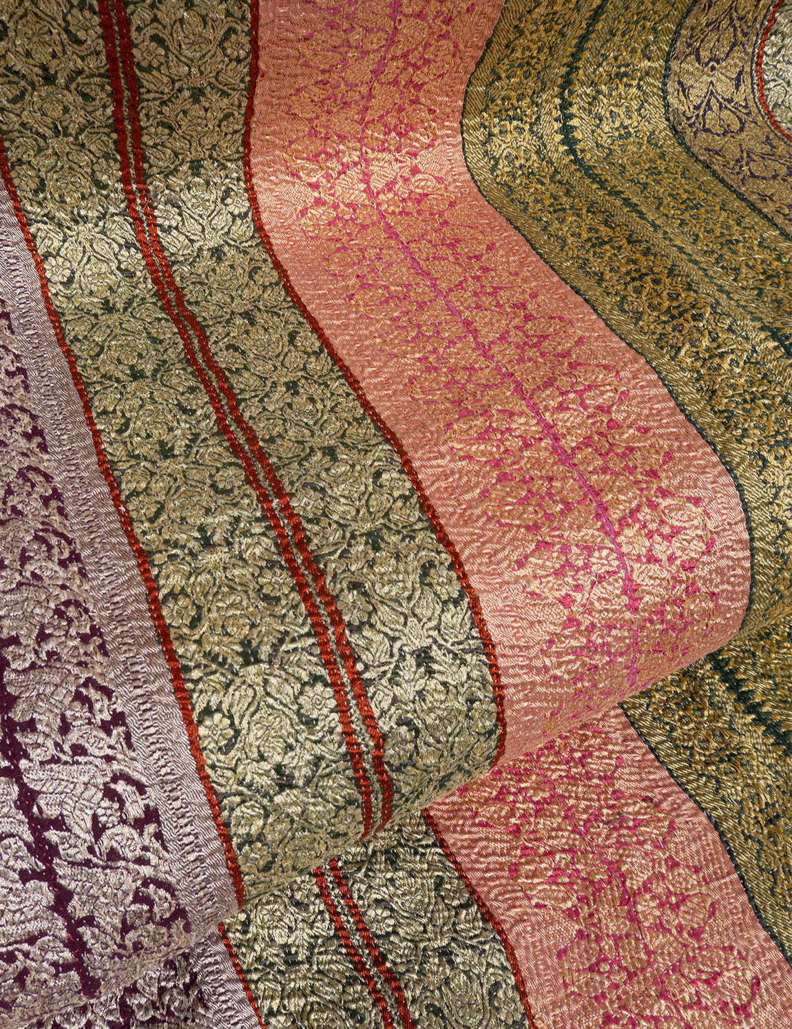 Indisk kantha sengetæppe - 850