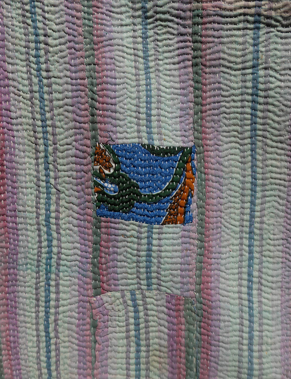 Indisk kantha sengetæppe - 851