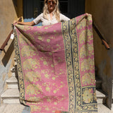 Indisk kantha sengetæppe - 851