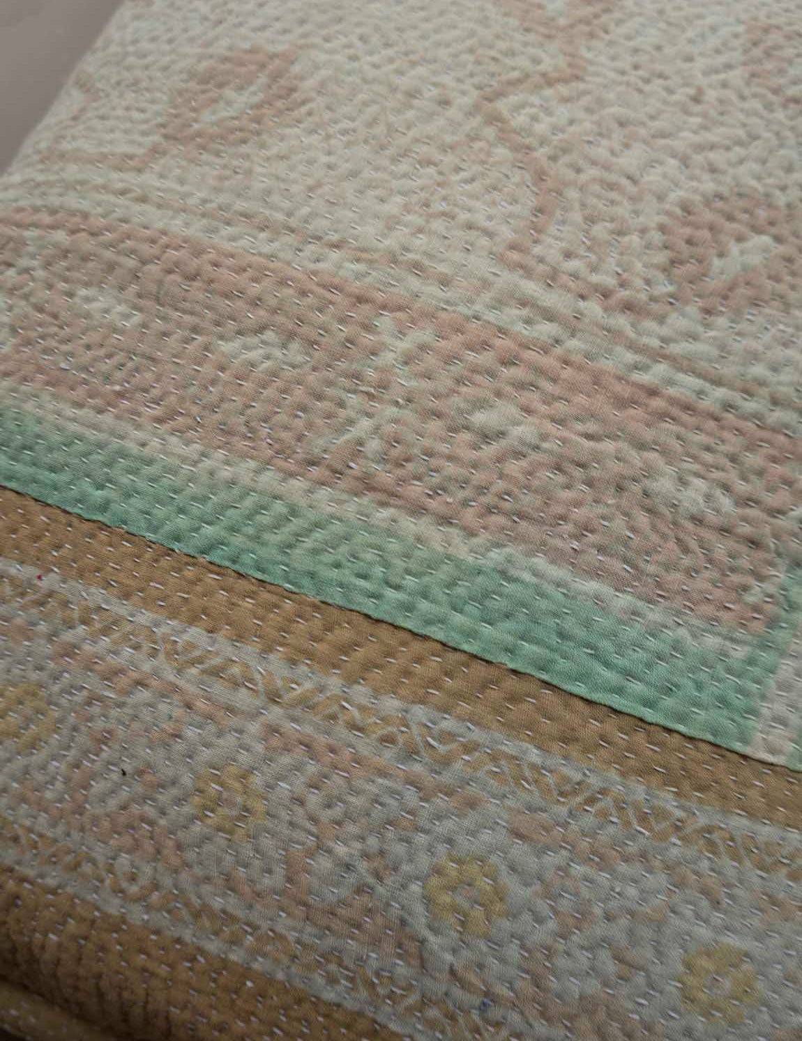 Indisk kantha pude M  - 853